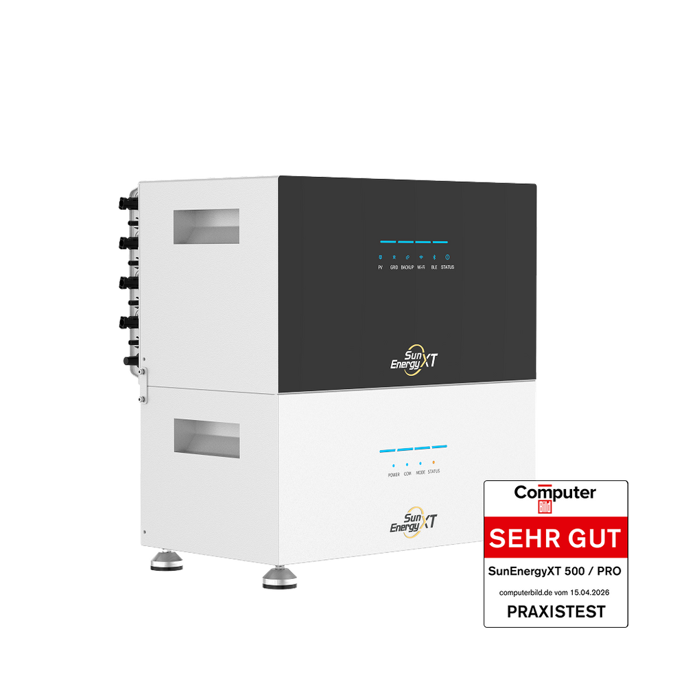 SunEnergyXT 500 + B500 · 10 kWh / 800 W