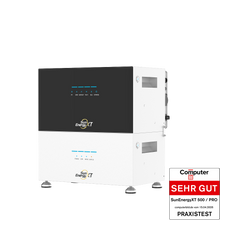 SunEnergyXT 500 PRO mit 1 B500 Erweiterungsbatterie (10 kWh) – ComputerBild SEHR GUT