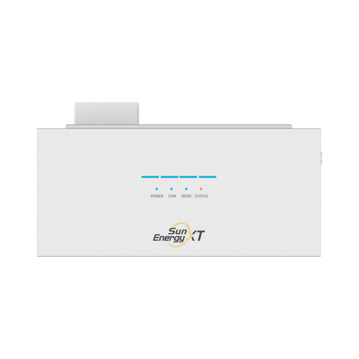 Eine B500 Erweiterungsbatterie von vorn; das Set enthält 3 B500
