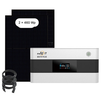 SunEnergyXT BK215 PLUS Sparpaket 01 mit 2 × 460-Wp-Solarmodulen