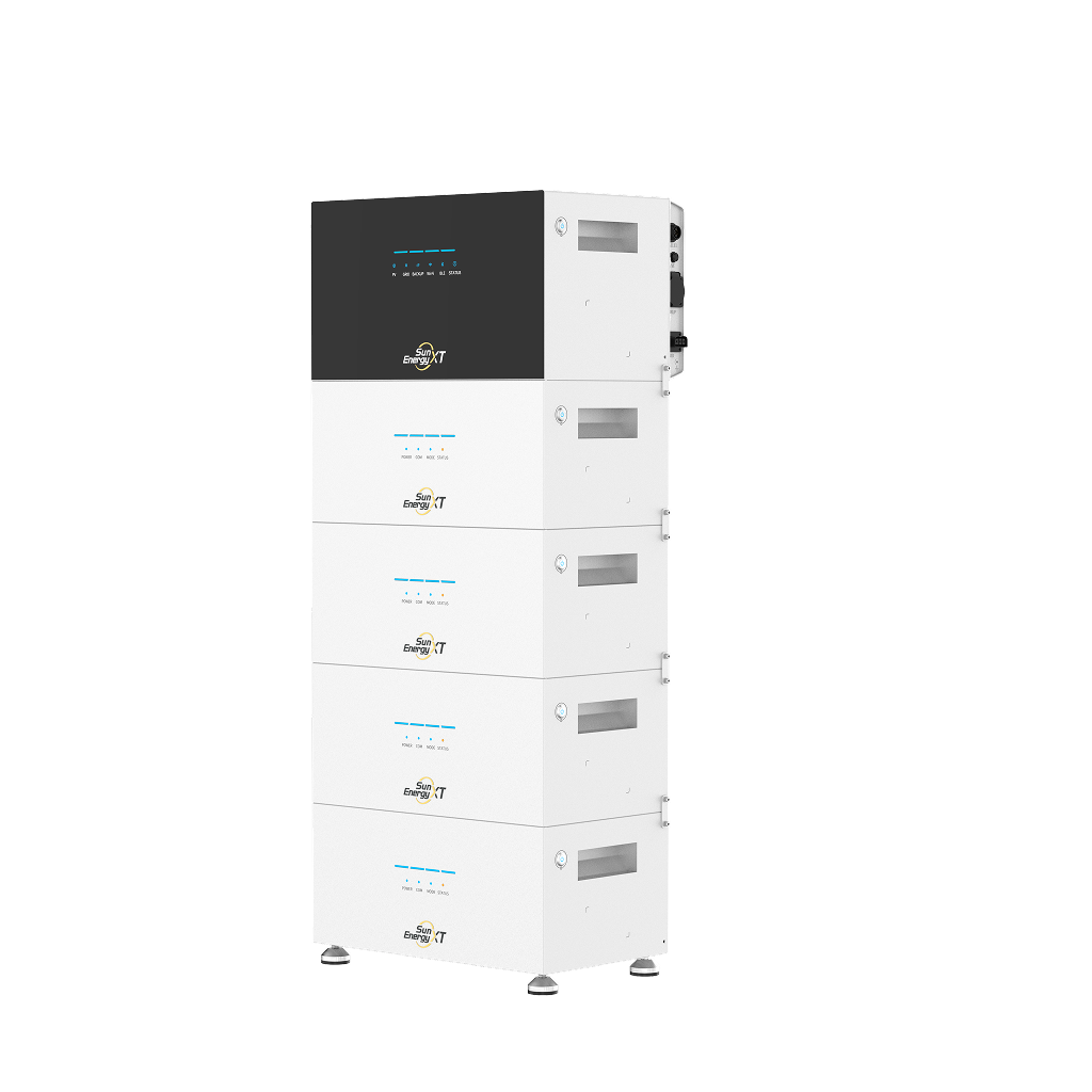 SunEnergyXT 500 PRO + 4 × B500 · 25 kWh